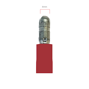 4.0mm Bullet Terminal - Red (WT.25A)